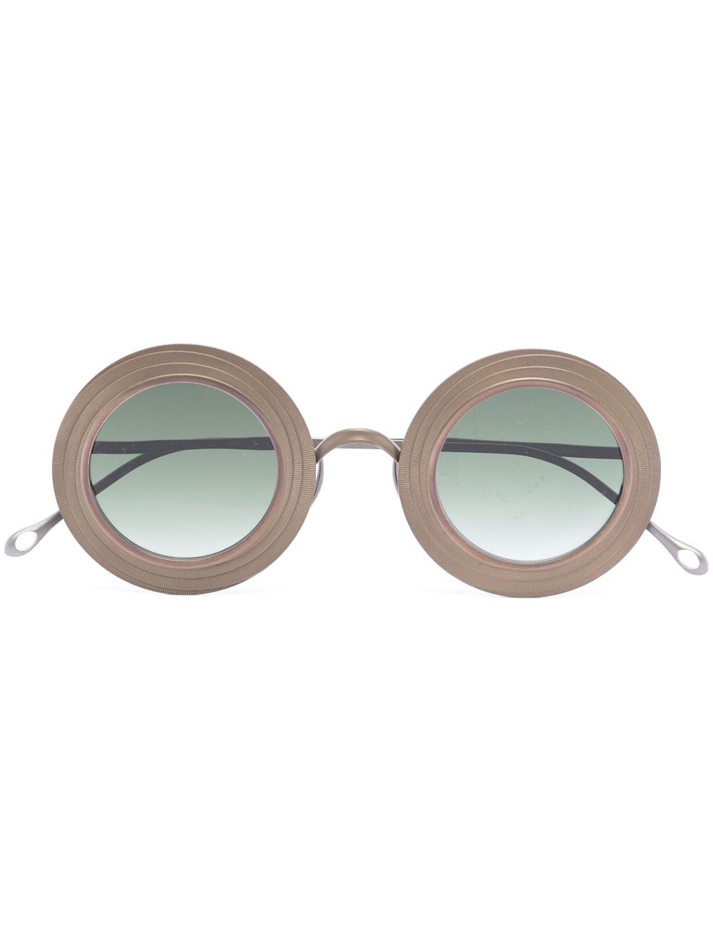 Uma Wang round-frame sunglasses - Gold von Uma Wang