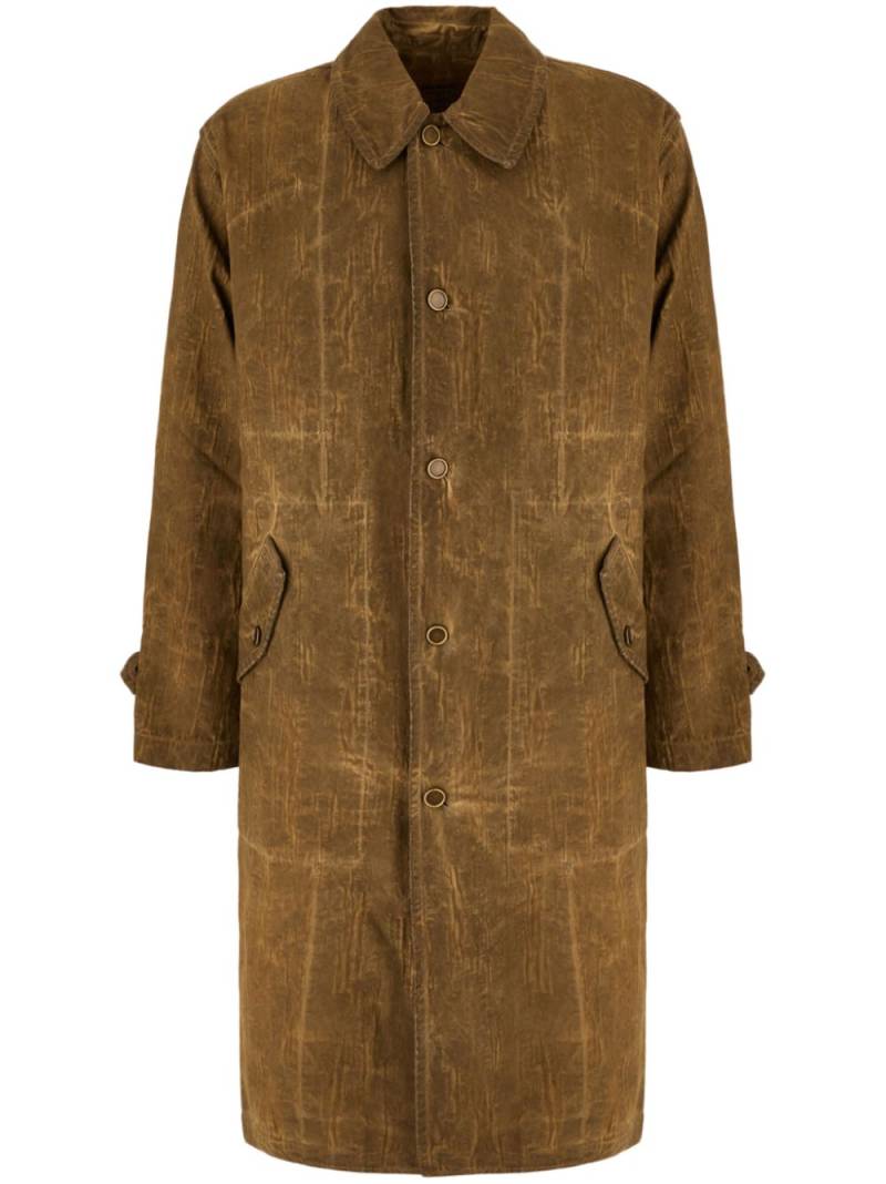 Uma Wang single-breasted coat - Brown von Uma Wang