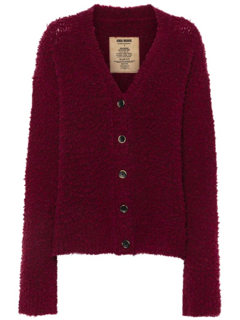 Uma Wang textured-finish cardigan von Uma Wang