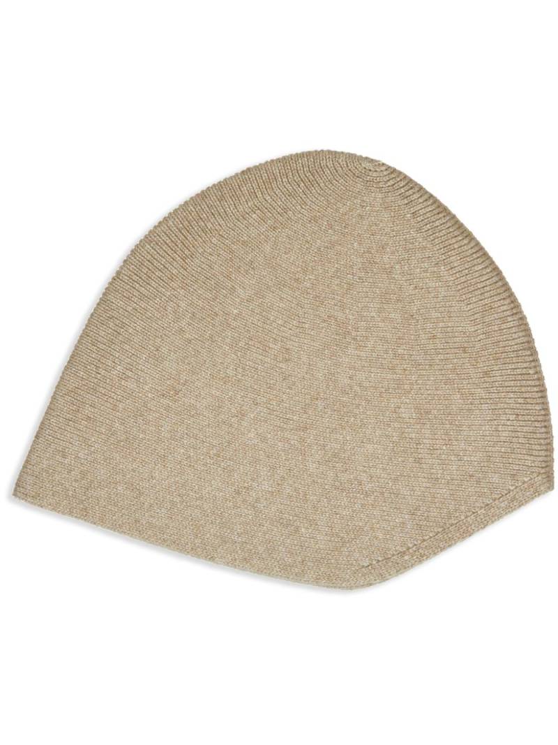 Uma Wang wool-blend beanie - Neutrals von Uma Wang