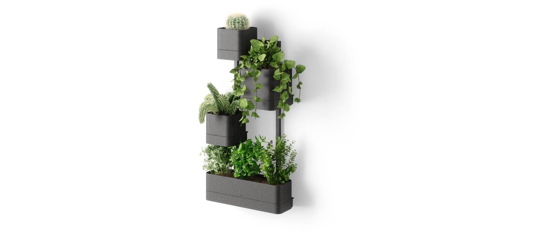 Umbra Blumentopf »Cubiko 41 x 21 x 23 cm, Schwarz« Umbra Blumentopf »Cubiko 41 x 21 x 23 cm, Schwarz« von Umbra
