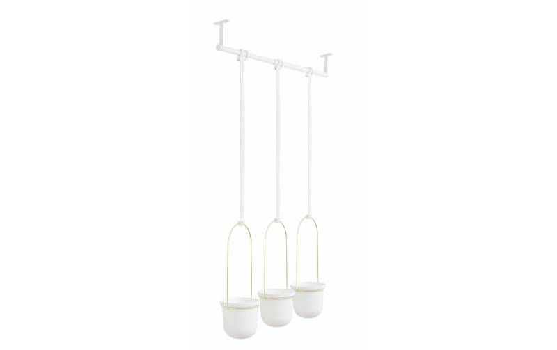 Umbra Blumentopf »Triflora 3er-Set, Weiss«, (3 St.) von Umbra