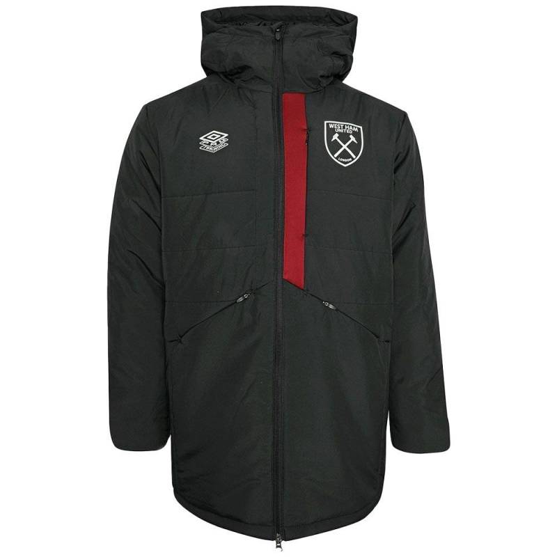 2324 Steppjacke Herren Schwarz M von Umbro