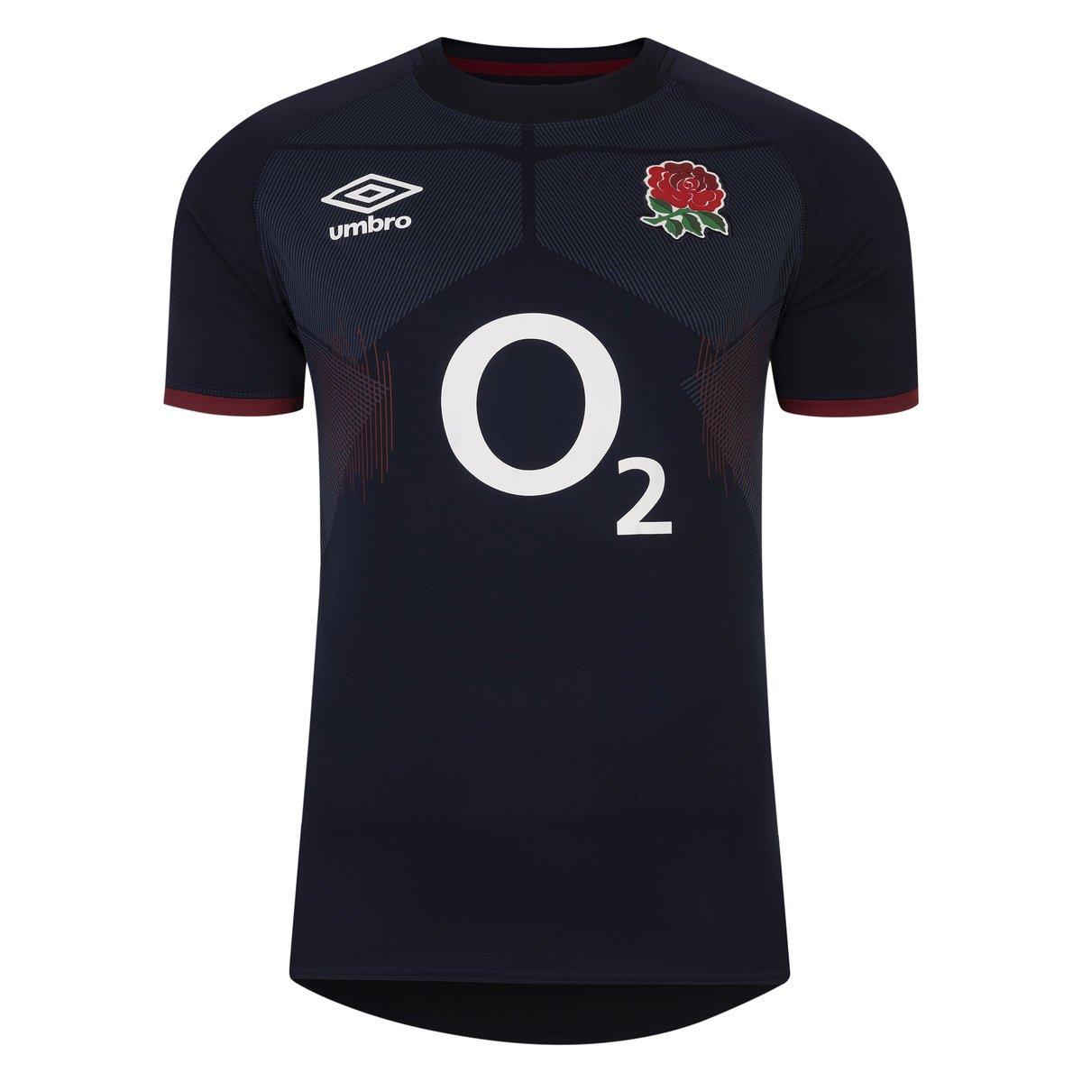 Alternatives Jersey 2324, England Rugby Jungen Schwarz 146/152 von Umbro