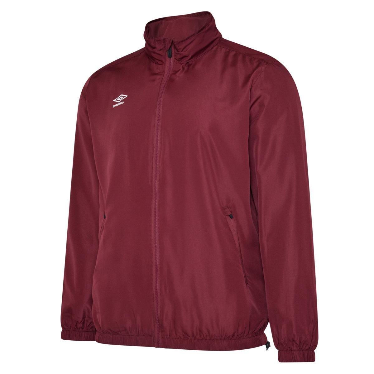 Club Essential Jacke, Wasserfest Herren Dunkelrot M von Umbro