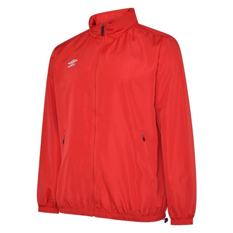 Club Essential Jacke, Wasserfest Herren Rot Bunt XL von Umbro