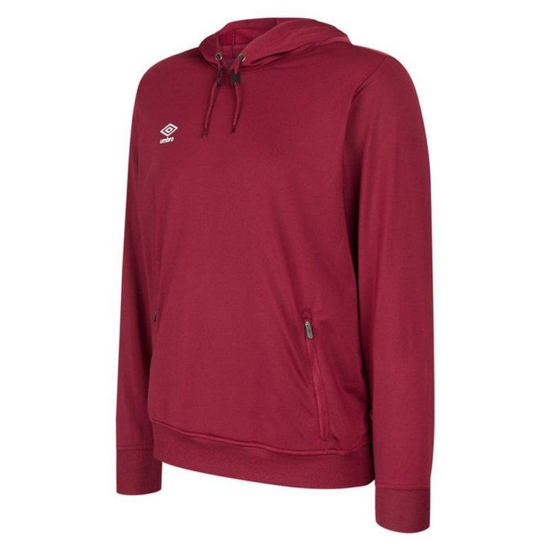 Club Essential Kapuzenpullover Herren Dunkelrot M von Umbro