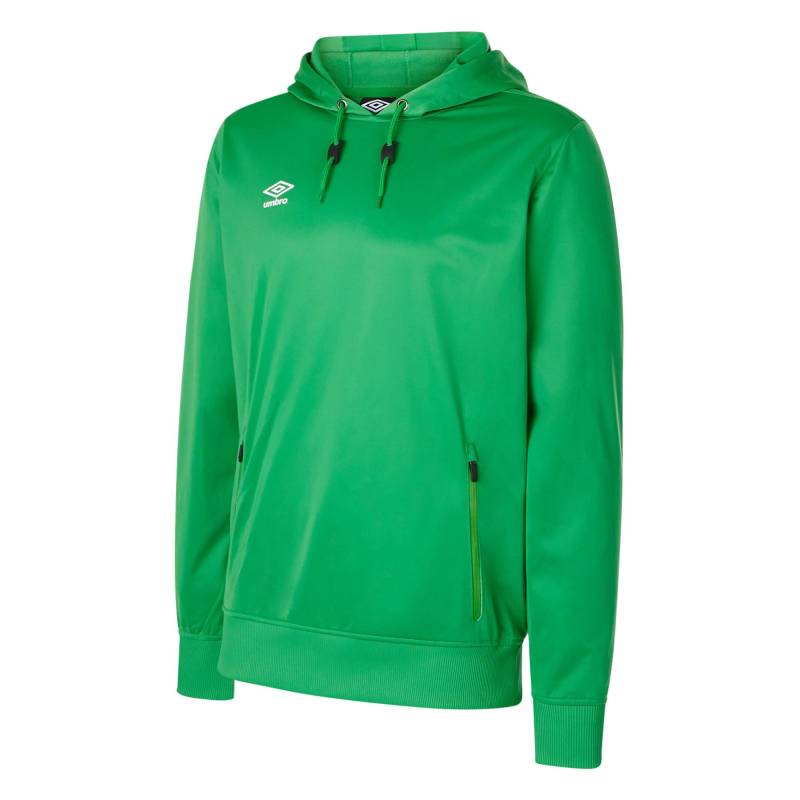 Club Essential Kapuzenpullover Jungen Smaragdgrün 128 von Umbro