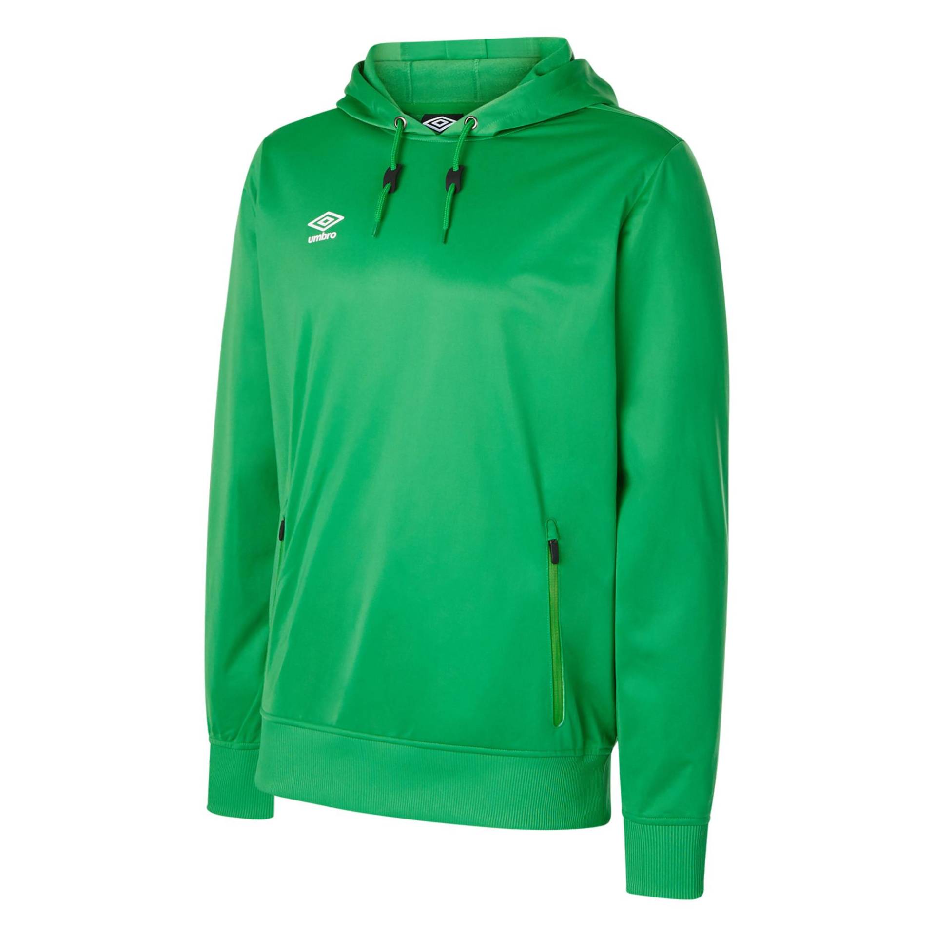 Club Essential Kapuzenpullover Jungen Smaragdgrün 158 von Umbro