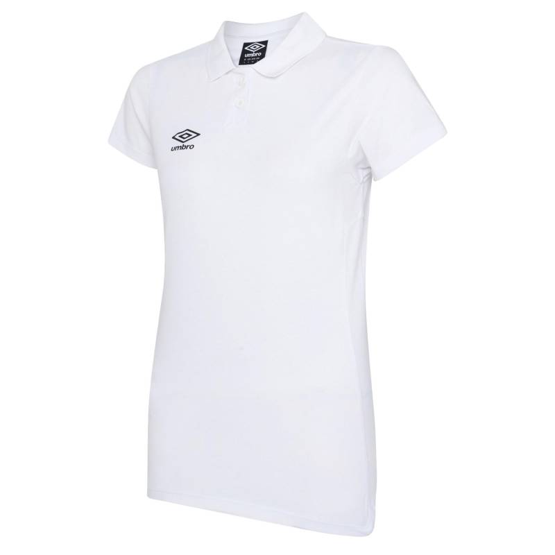 Umbro - Club Essential Poloshirt, für Damen, Weiss, Größe 40 von Umbro