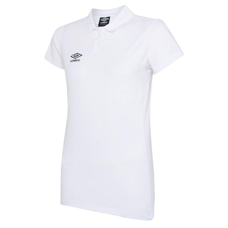 Umbro - Club Essential Poloshirt, für Damen, Weiss, Größe 42 von Umbro