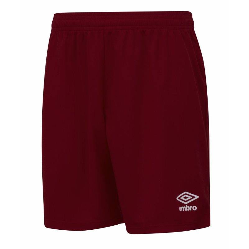 Umbro - Club II Shorts, für Herren, Dunkelrot, Größe XL von Umbro