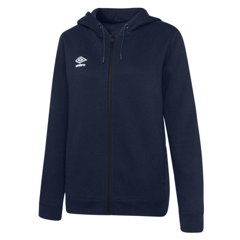 Club Leisure Hoodie Mit Durchgehendem Reißverschluss Damen Marine L von Umbro