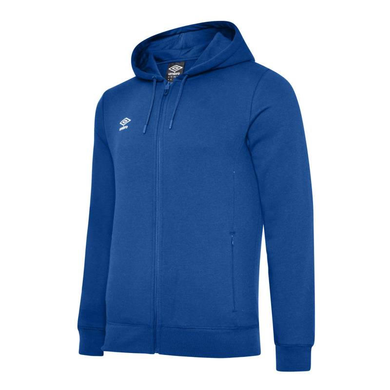 Club Leisure Hoodie Mit Durchgehendem Reißverschluss Mädchen Blau 128 von Umbro