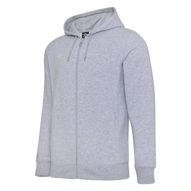 Club Leisure Hoodie Mit Durchgehendem Reißverschluss Mädchen Grau 146/152 von Umbro