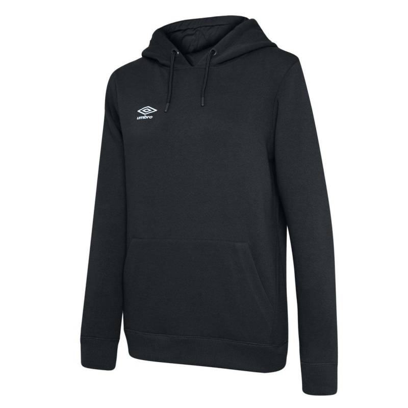 Club Leisure Kapuzenpullover Damen Schwarz L von Umbro