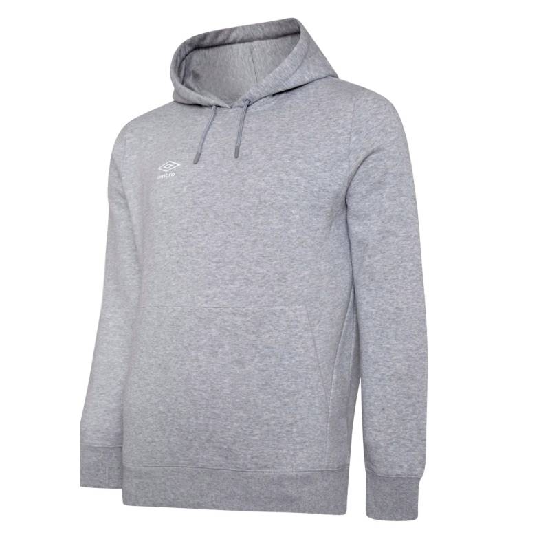 Umbro - Club Leisure Kapuzenpullover, für Herren, Grau, Größe M von Umbro