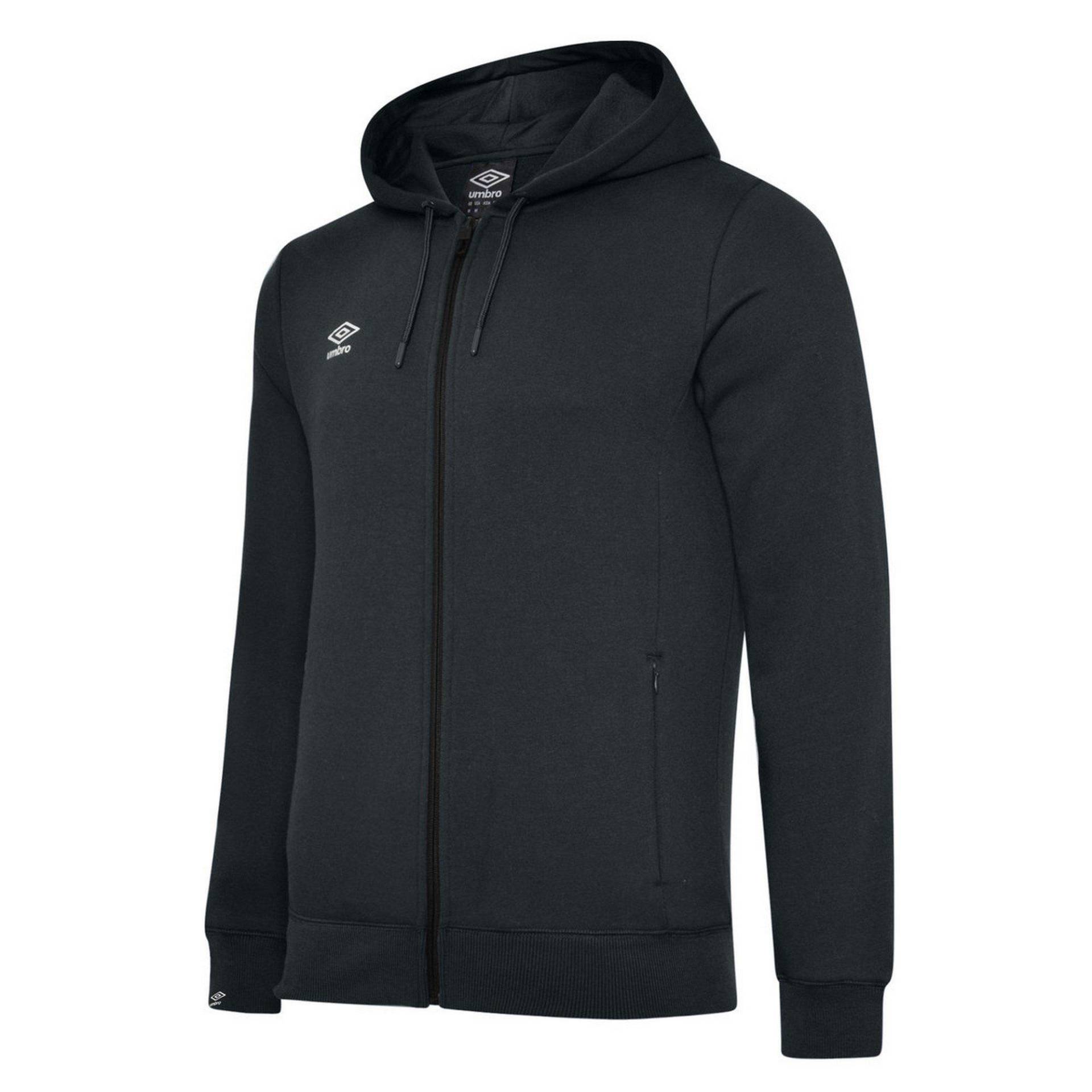 Club Leisure Kapuzenpullover Jungen Schwarz 158 von Umbro