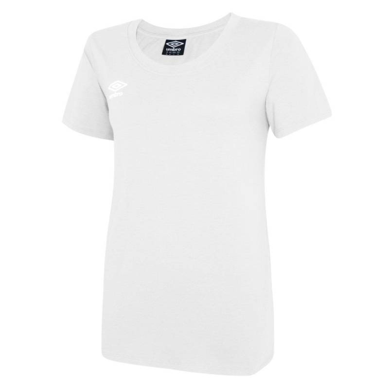 Umbro - Club Leisure TShirt, für Damen, Weiss, Größe XXL von Umbro