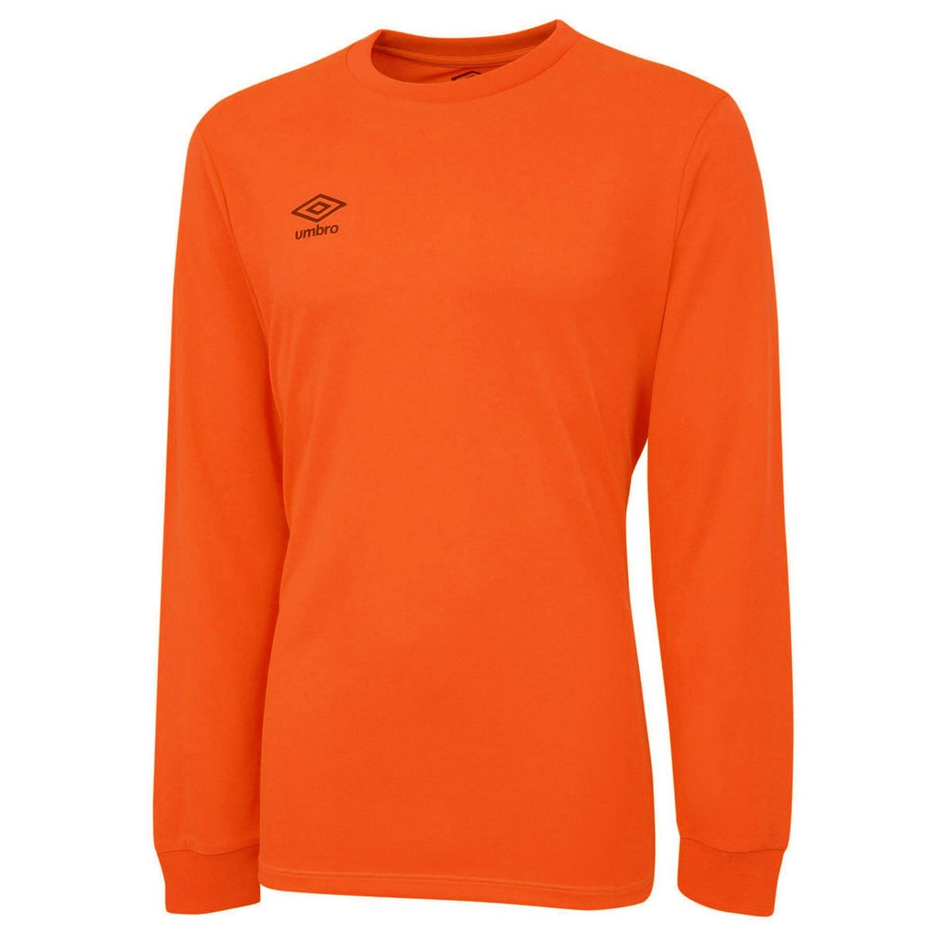 Club Trikot Langärmlig Jungen Orange 128 von Umbro