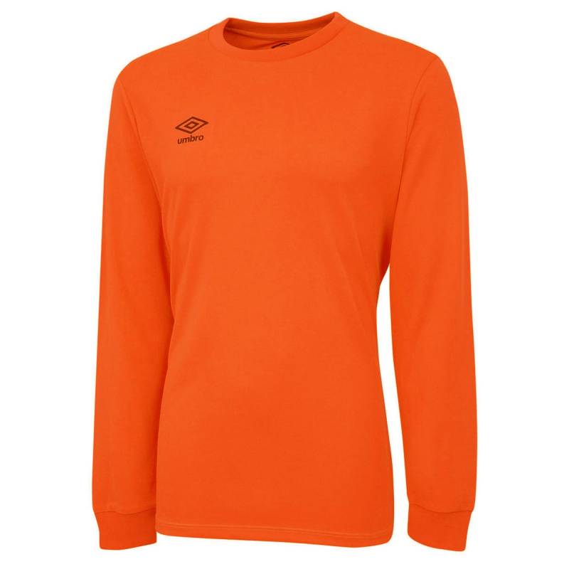 Club Trikot Langärmlig Jungen Orange 146/152 von Umbro