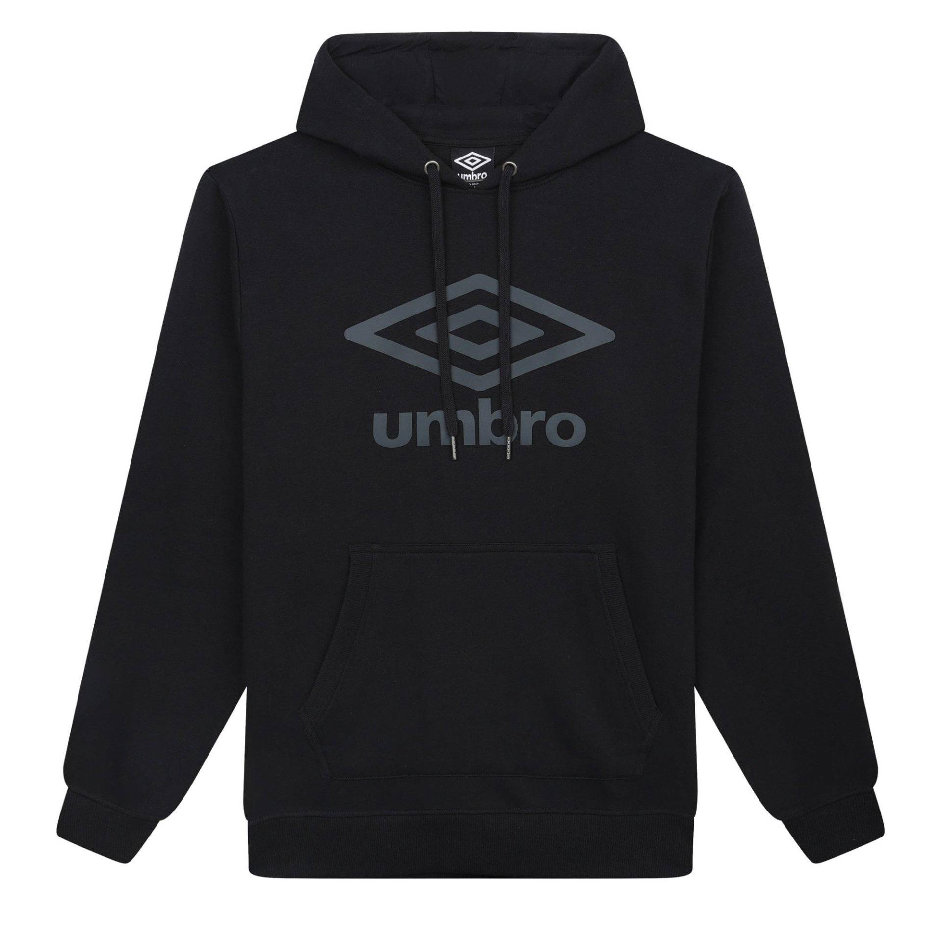 Core Kapuzenpullover Herren Schwarz L von Umbro