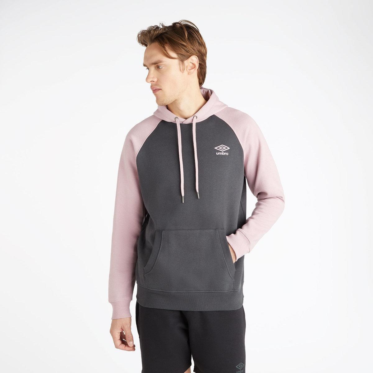 Core Kapuzenpullover Raglanärmel Herren Spacegrau L von Umbro