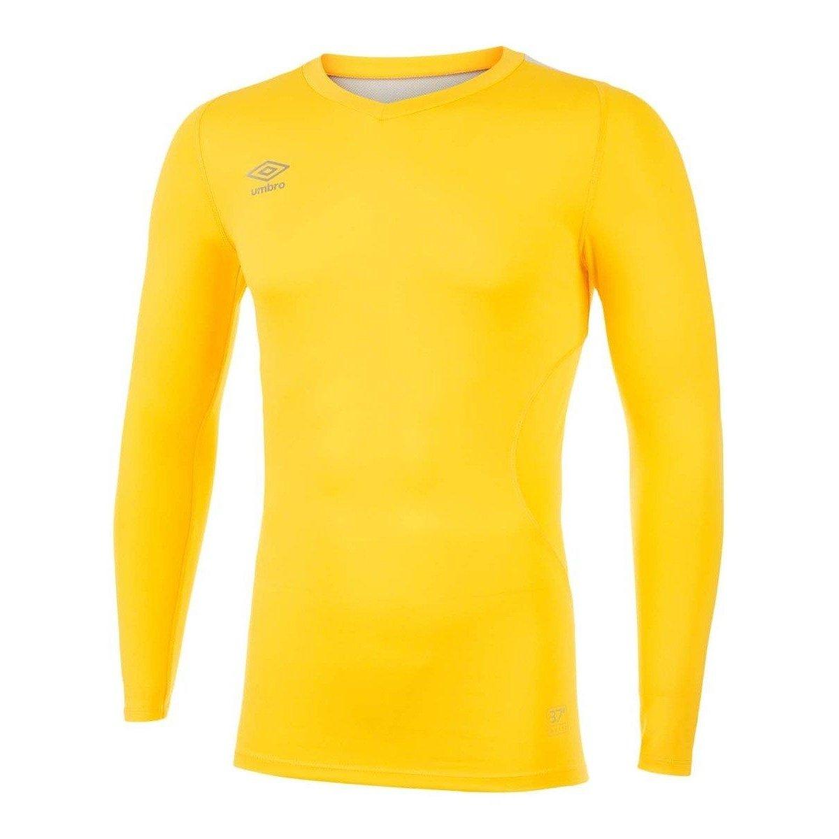 Elite Base Layer Oberteil Vausschnitt Herren Gelb L von Umbro