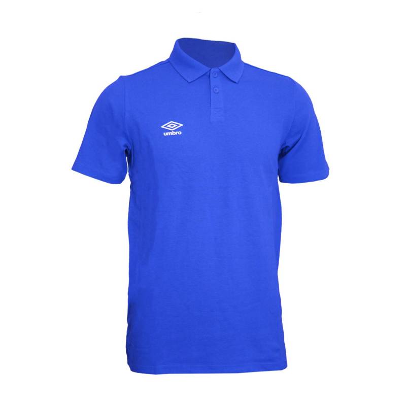 Umbro - Essential Poloshirt, für Herren, Blau, Größe L von Umbro