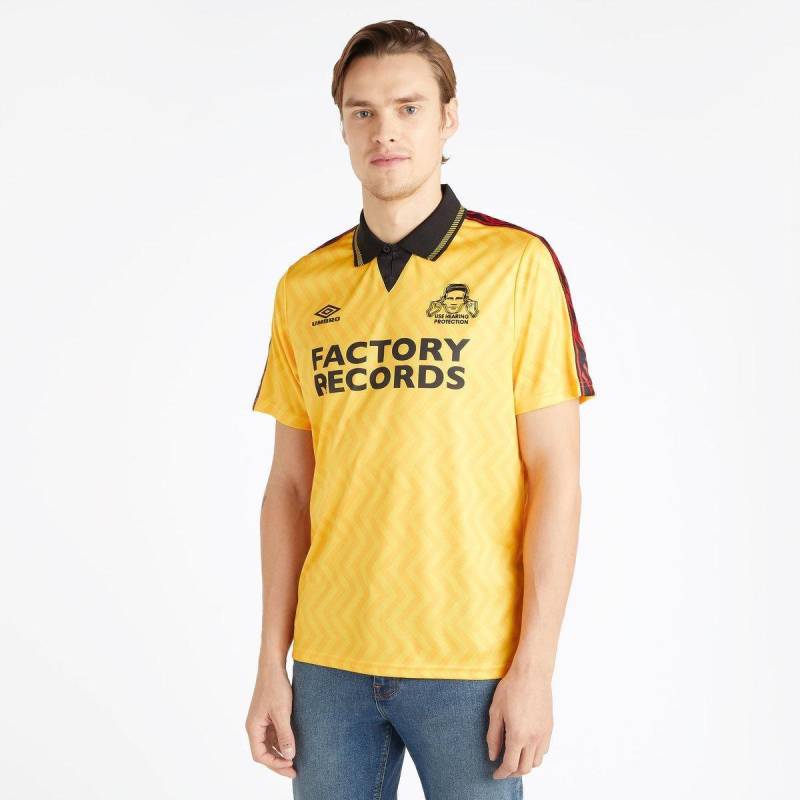 Factory Records Heimtrikot Herren Gelb L von Umbro