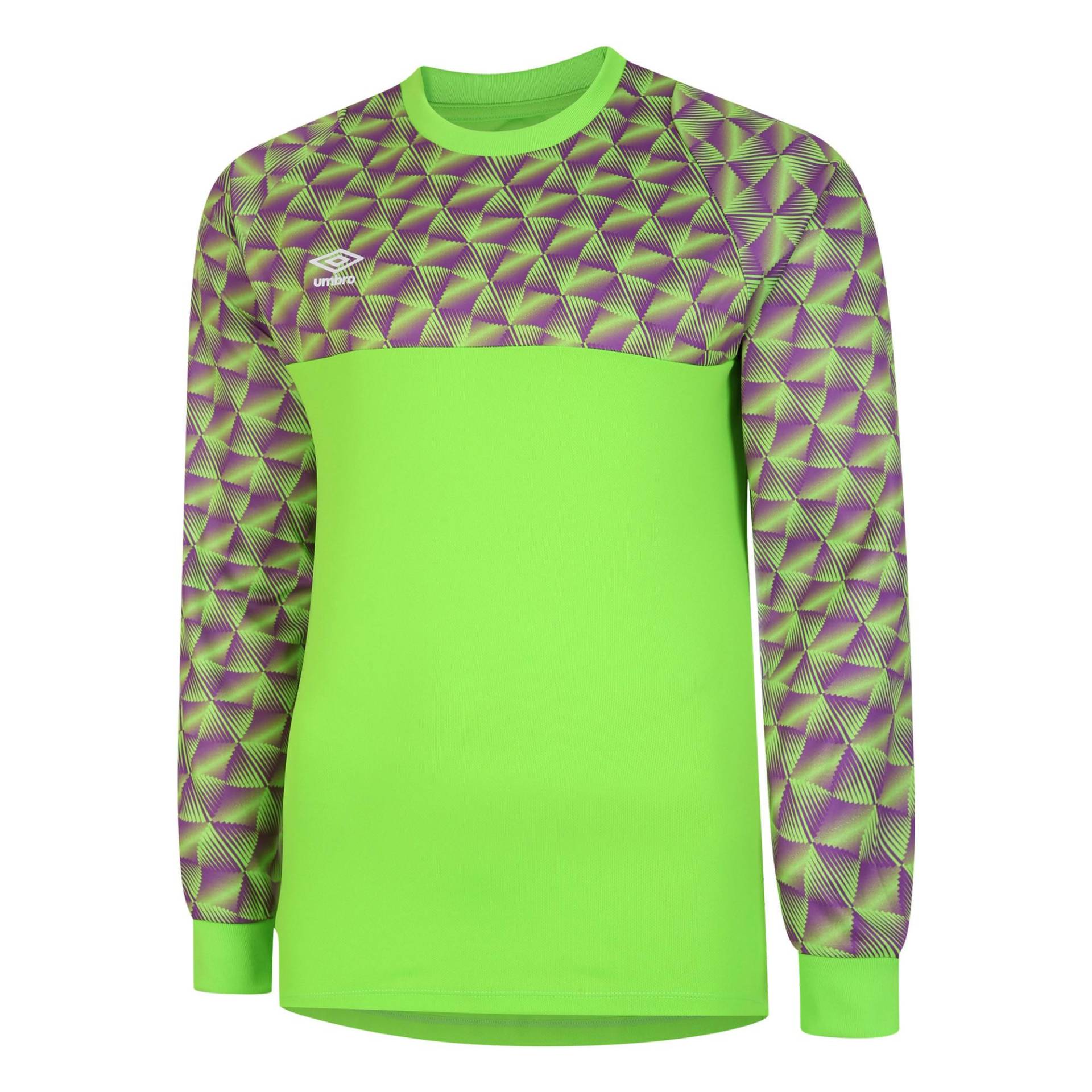 Umbro - Flux Torwarttrikot Langärmlig, für Herren, Limettengrün, Größe M von Umbro