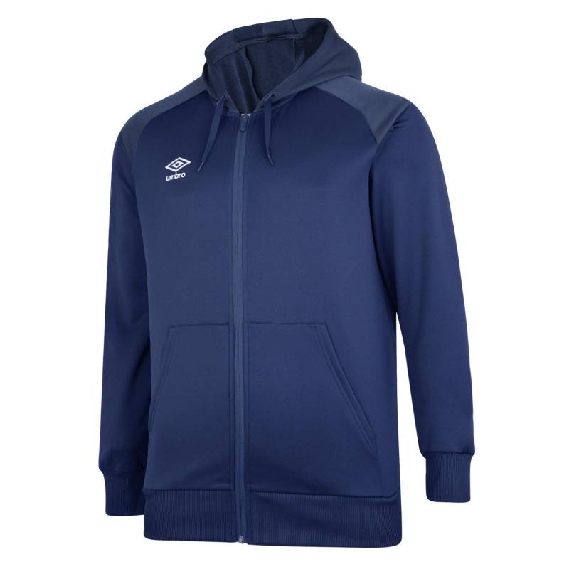 Hoodie Mit Durchgehendem Reißverschluss Jungen Königsblau 158 von Umbro