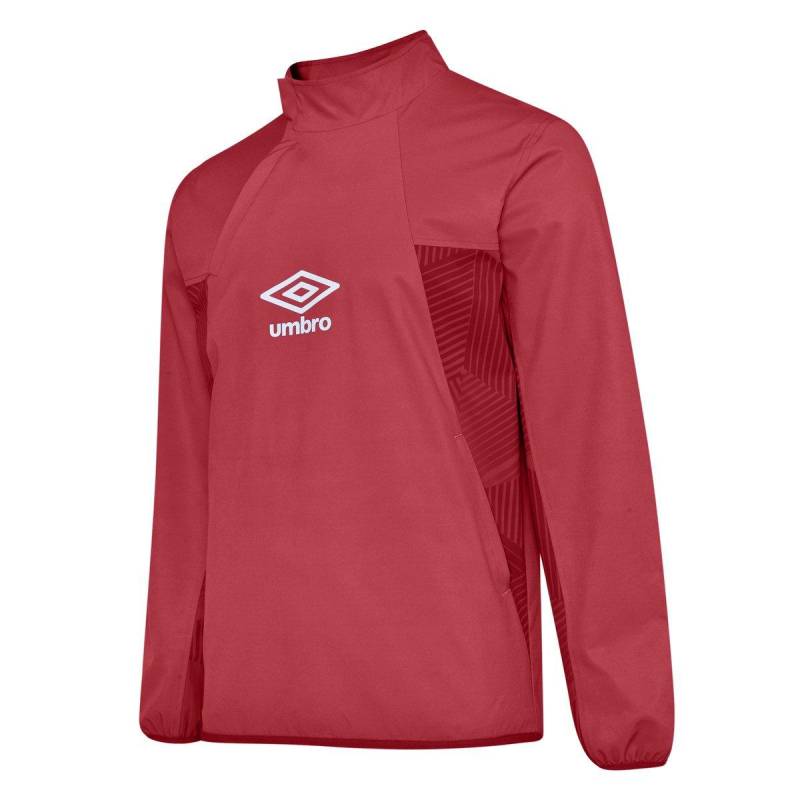 Maxium Jacke Winddicht Jungen Rot Bunt 146/152 von Umbro