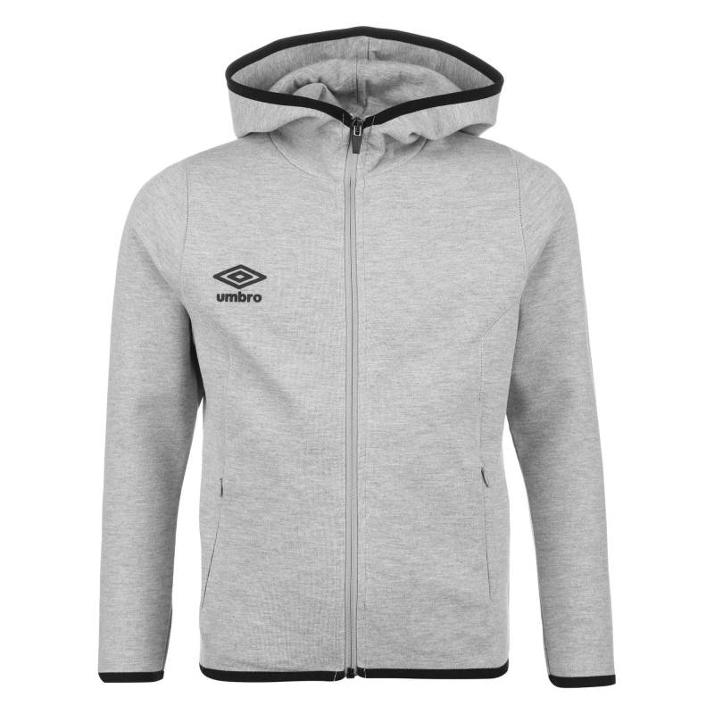 Pro Hoodie Mit Durchgehendem Reißverschluss Herren Grau L von Umbro