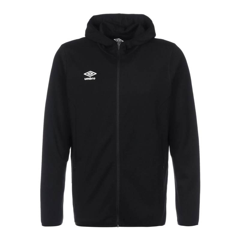 Pro Hoodie Mit Durchgehendem Reißverschluss Herren Schwarz 3XL von Umbro