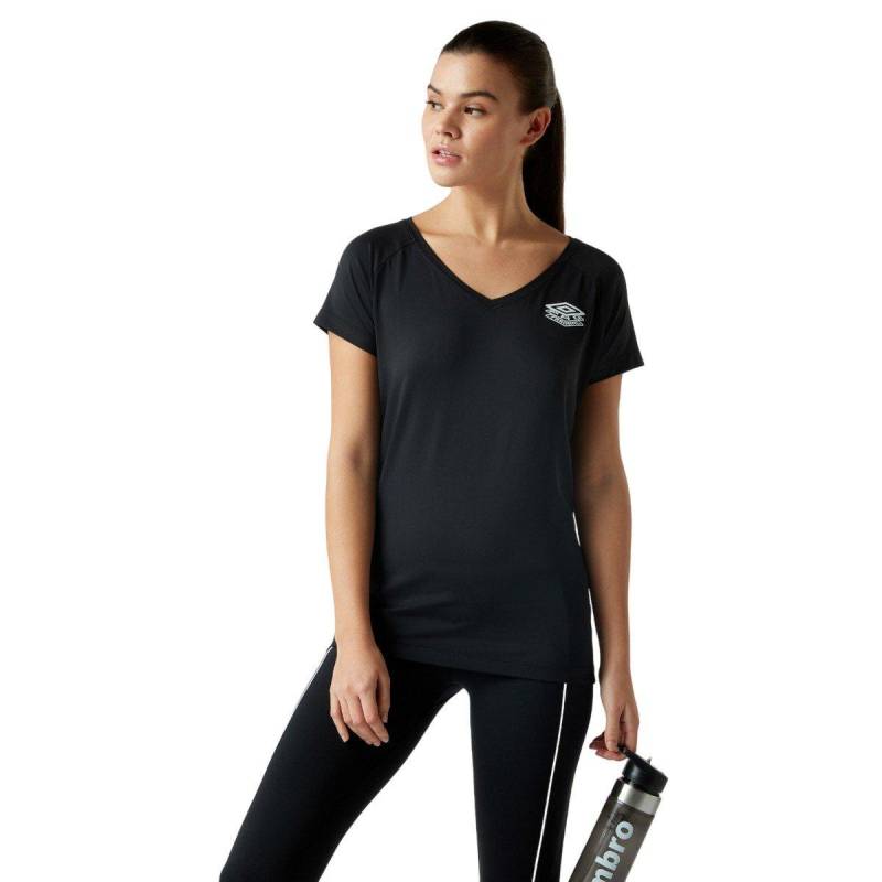 Ptf Tshirt Mesheinsatz Sport Damen Schwarz XS von Umbro