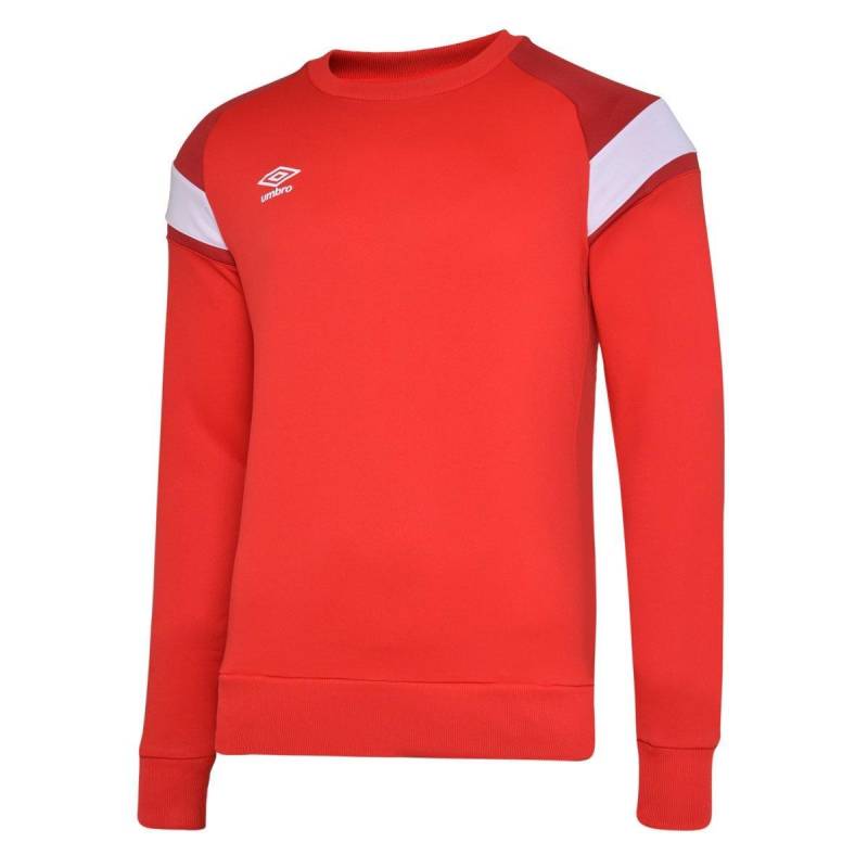 Sweatshirt Mädchen Rot Bunt 128 von Umbro