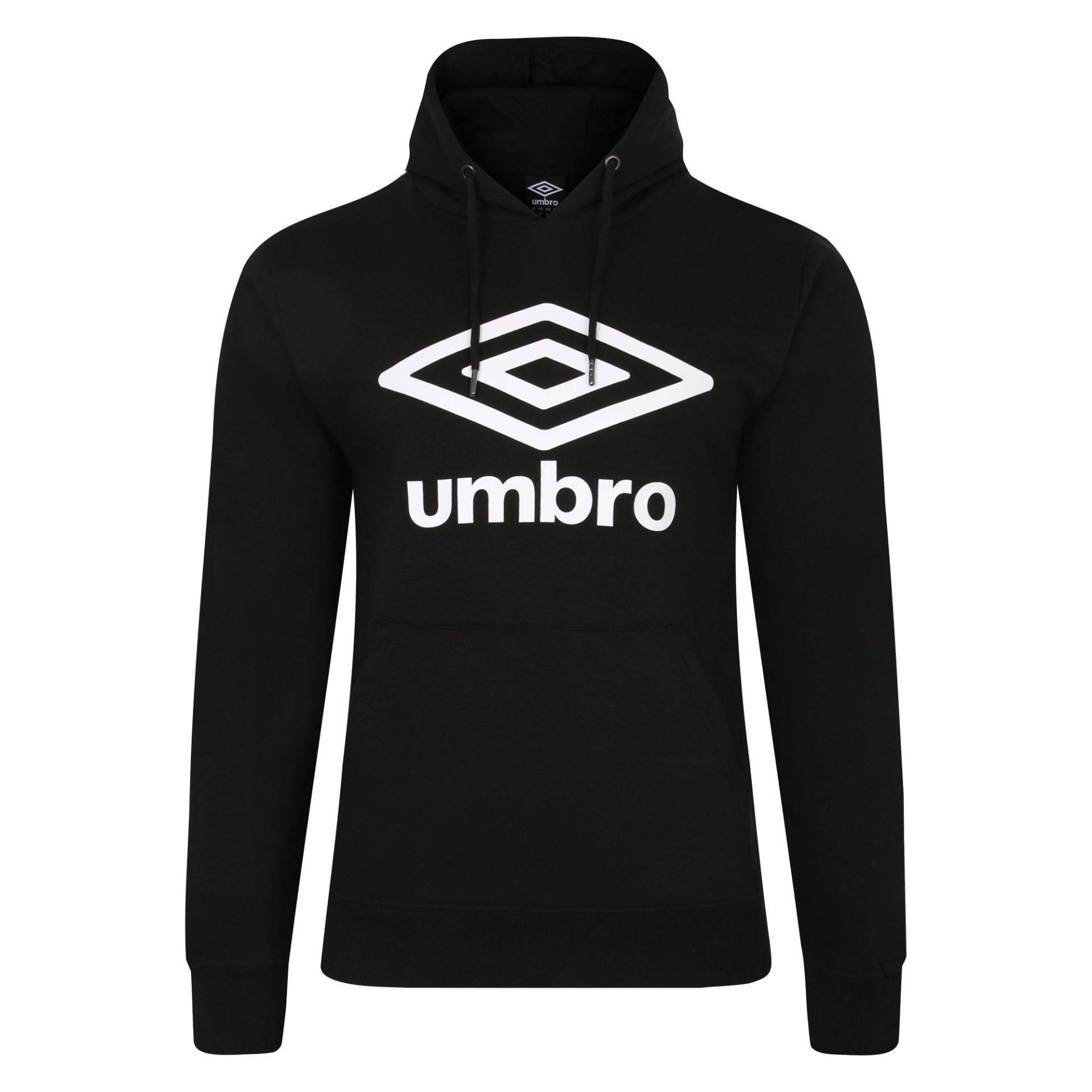 Team Kapuzenpullover Herren Schwarz 3XL von Umbro