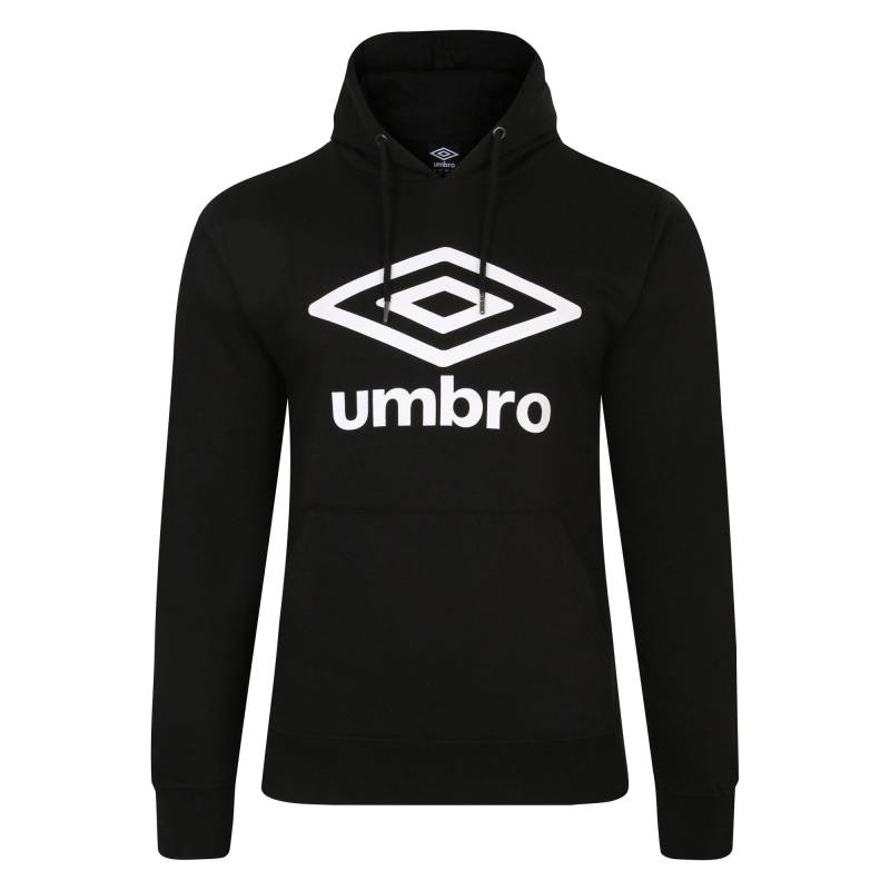 Team Kapuzenpullover Herren Schwarz XS von Umbro