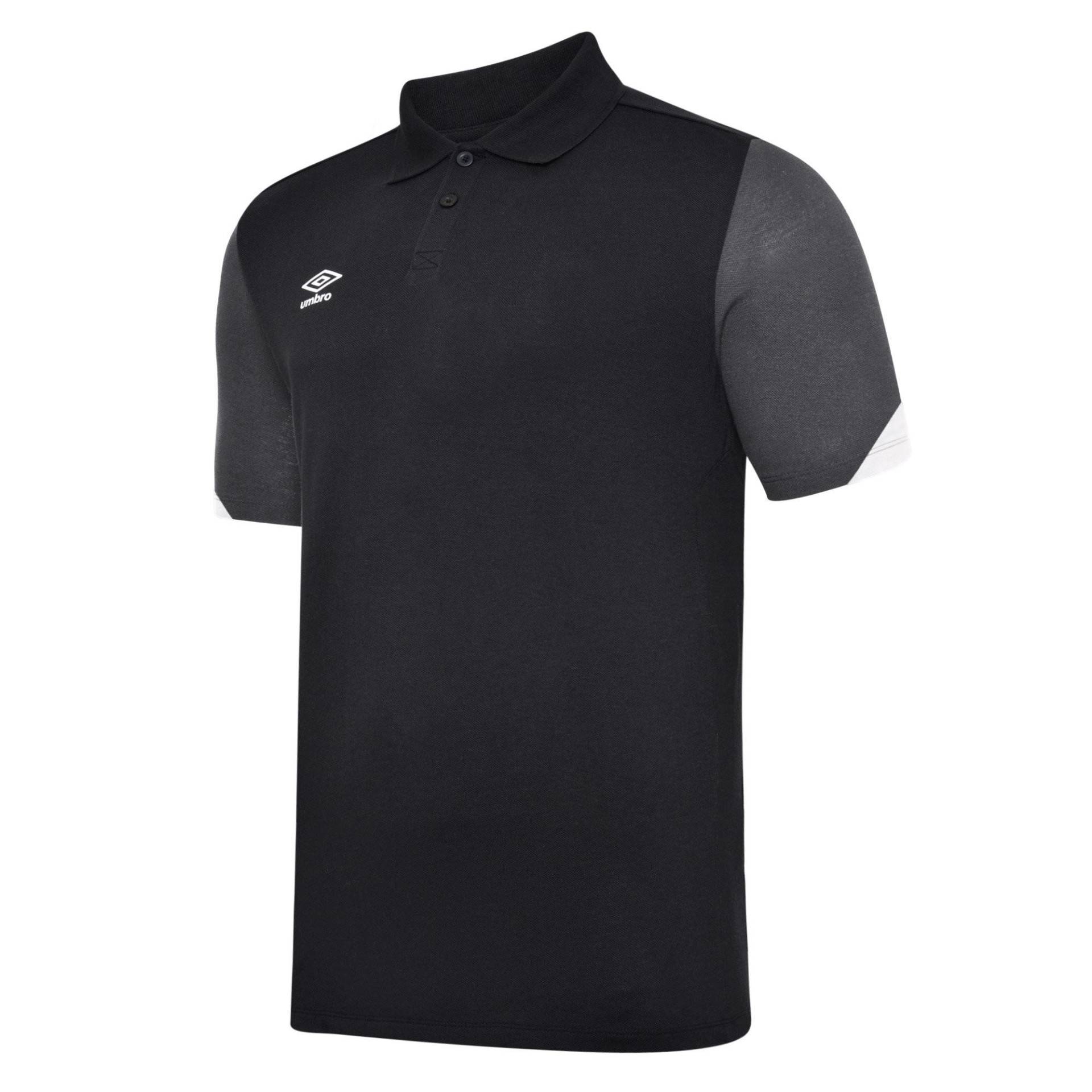 Total Poloshirt Training Herren Schwarz 3XL von Umbro