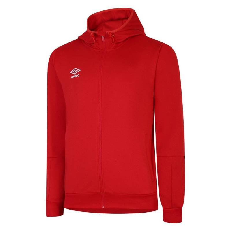 Total Training Hoodie Mit Durchgehendem Reißverschluss Herren Rot Bunt XL von Umbro