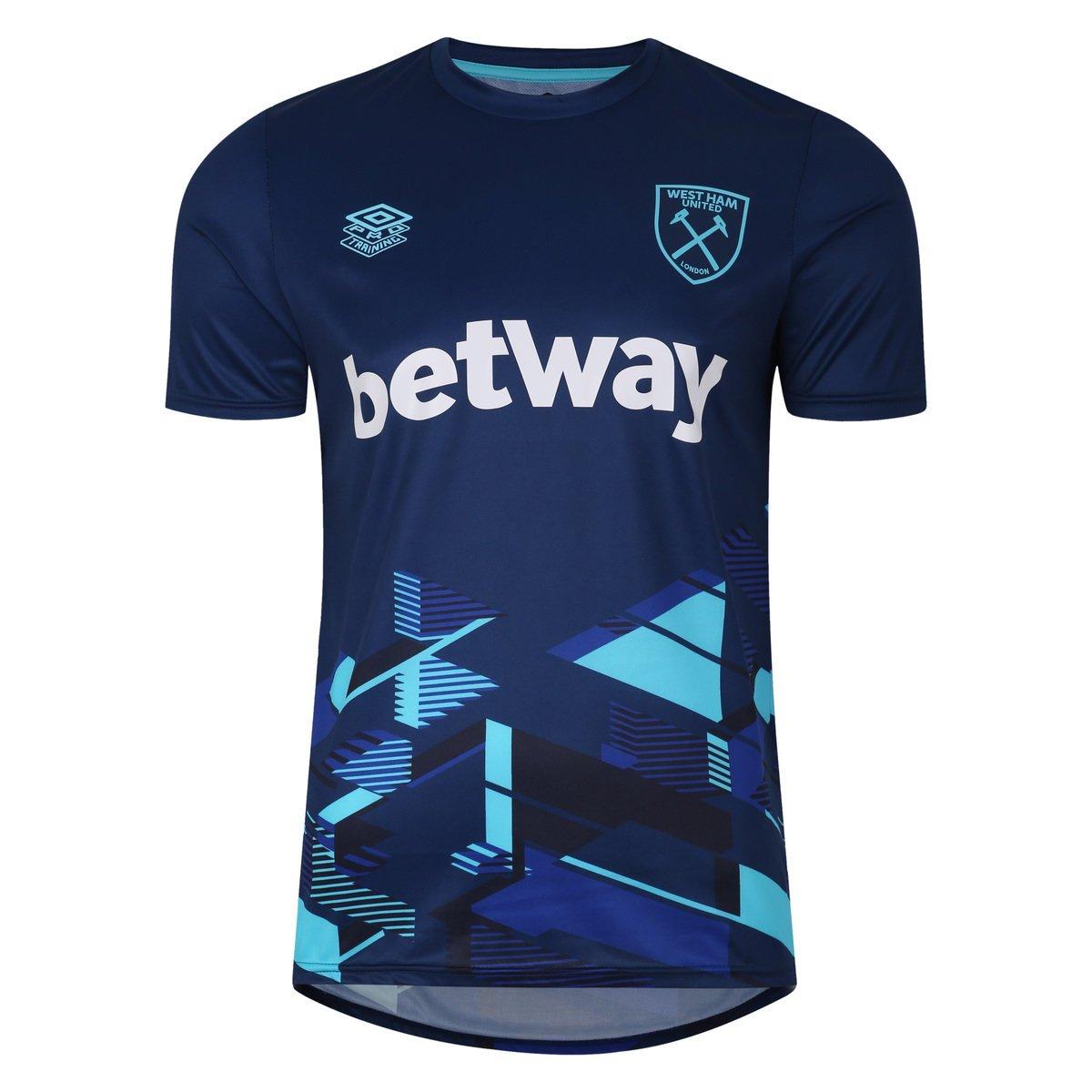 Trikot 2324, Fc West Ham United, Aufwärmen Herren Marine XL von Umbro