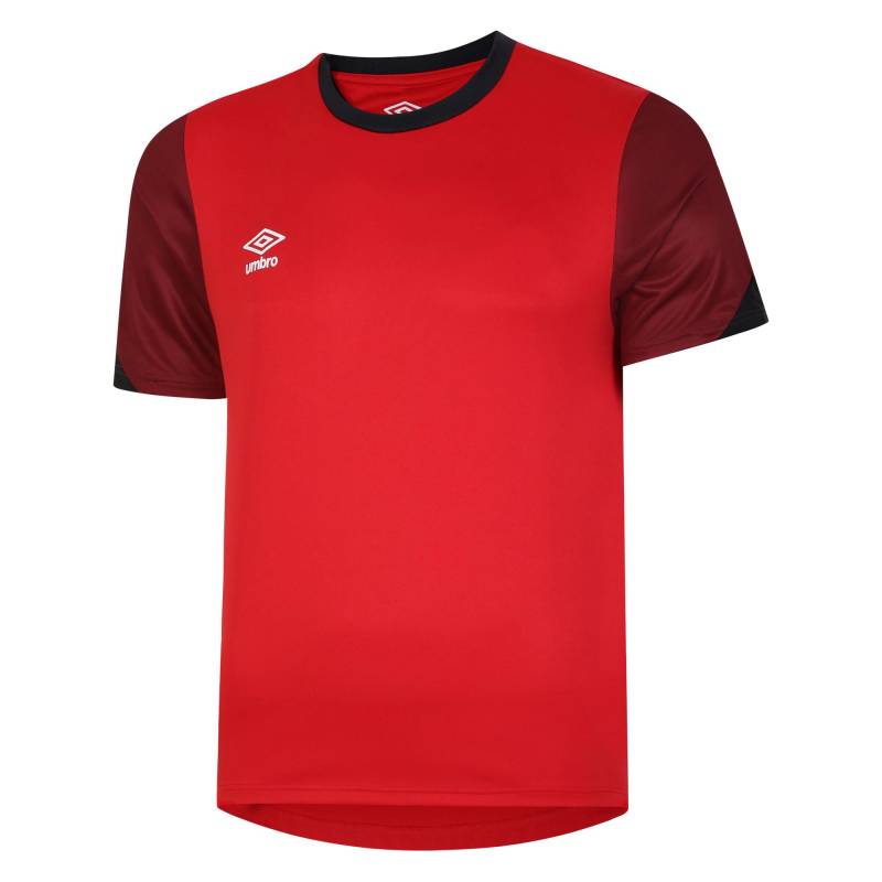 Trikot Total, Training Jungen Rot Bunt 128 von Umbro