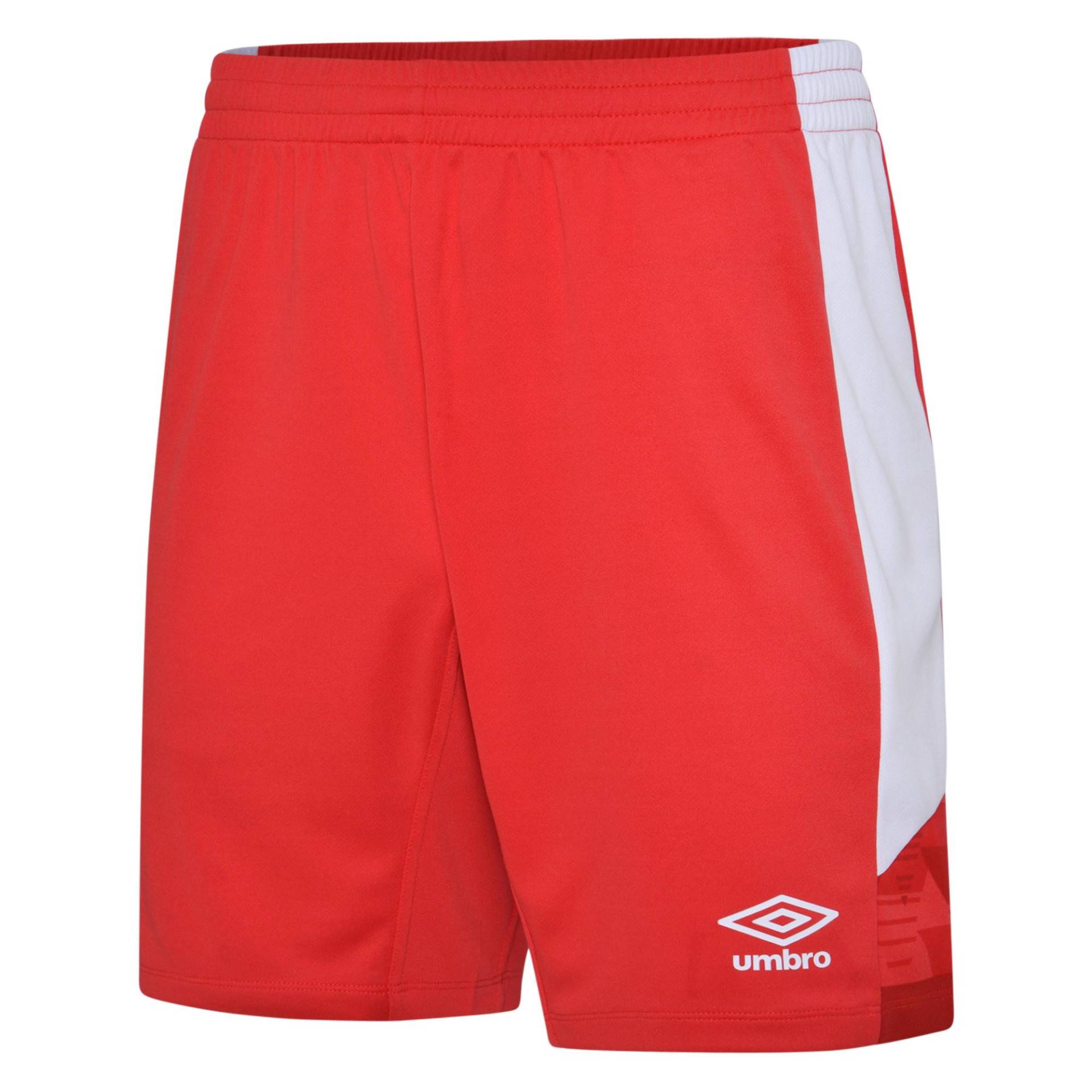 Vier Shorts Jungen Rot Bunt 140 von Umbro