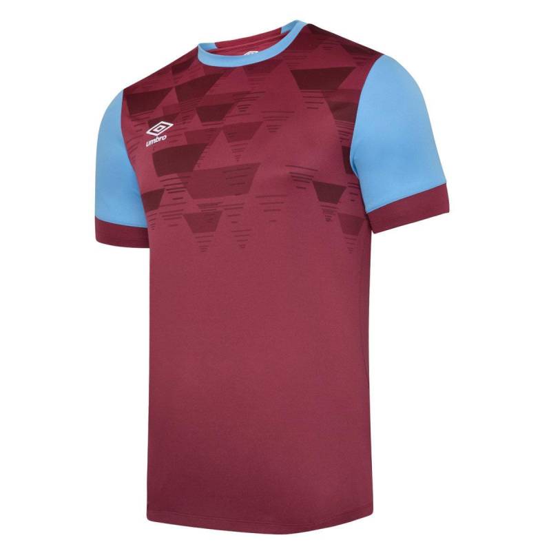 Vier Trikot Herren Dunkelrot XL von Umbro