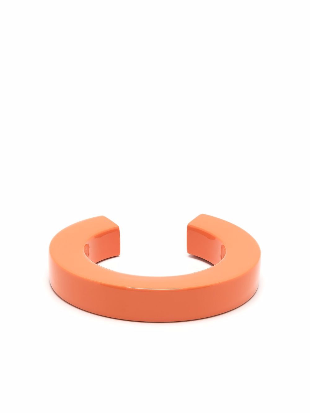 Uncommon Matters Aperture geometric bangle - Orange von Uncommon Matters