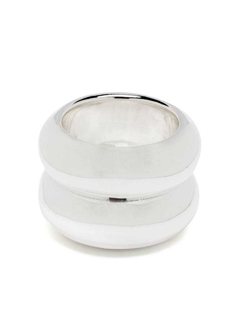 Uncommon Matters Breve double-brand ring - Silver von Uncommon Matters