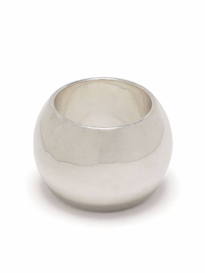 Uncommon Matters Semibreve chunky ring - Silver von Uncommon Matters