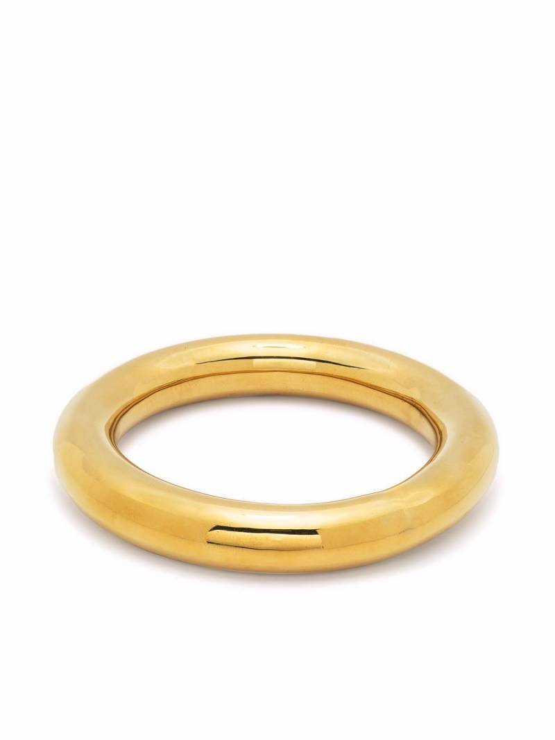 Uncommon Matters Stratus rounded bangle - Gold von Uncommon Matters