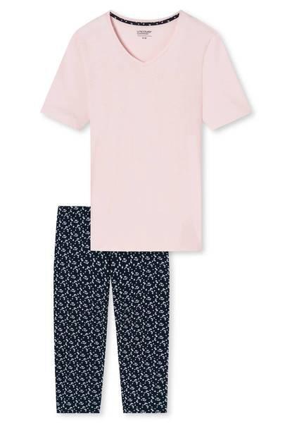 Pyjama Bequem Sitzend Damen Rosa XXL von Uncover by Schiesser